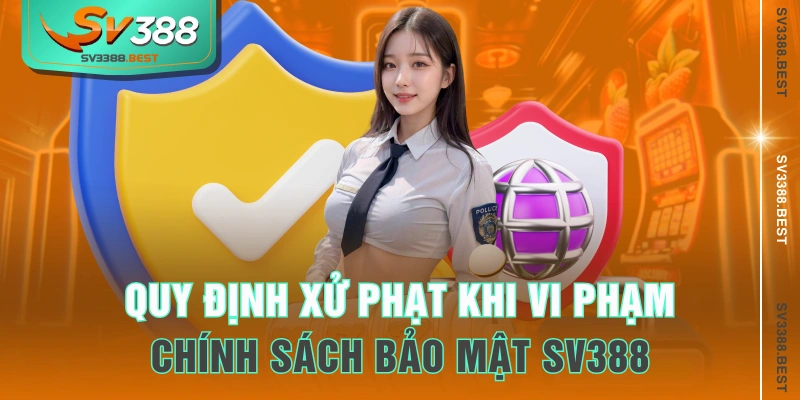 Quy định xử phạt khi vi phạm chính sách bảo mật SV388